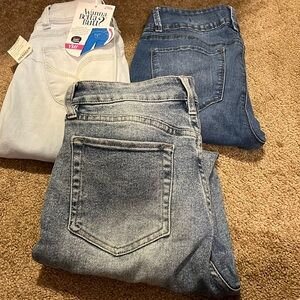 3 pairs YMI jeans size 11